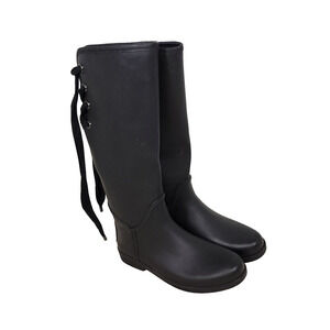 Coach Boots Womens Size 8B Riding Horse Equestrian Rainboots Shoes Designer City
